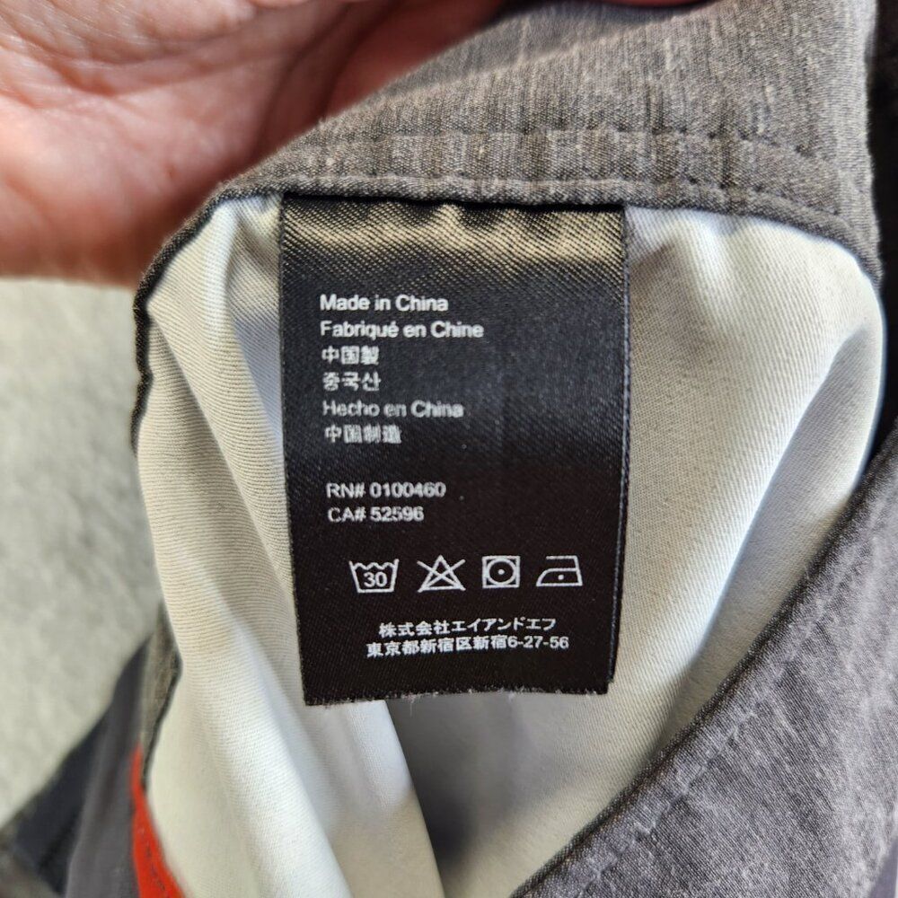 Kavu Board Shorts Mens M Black Ice Cream Popsicle Sunglass Loop Zip Pocket - Picture 13 of 16